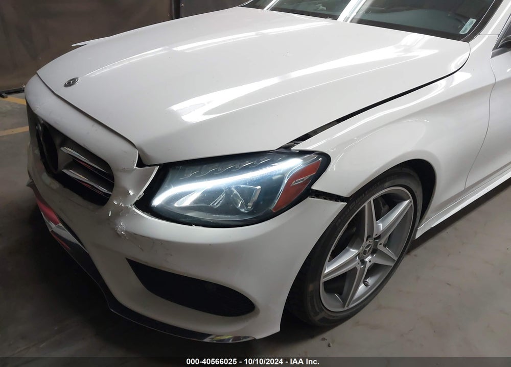 2018 MERCEDES-BENZ C 300 VIN: 55SWF4JB4JU249676