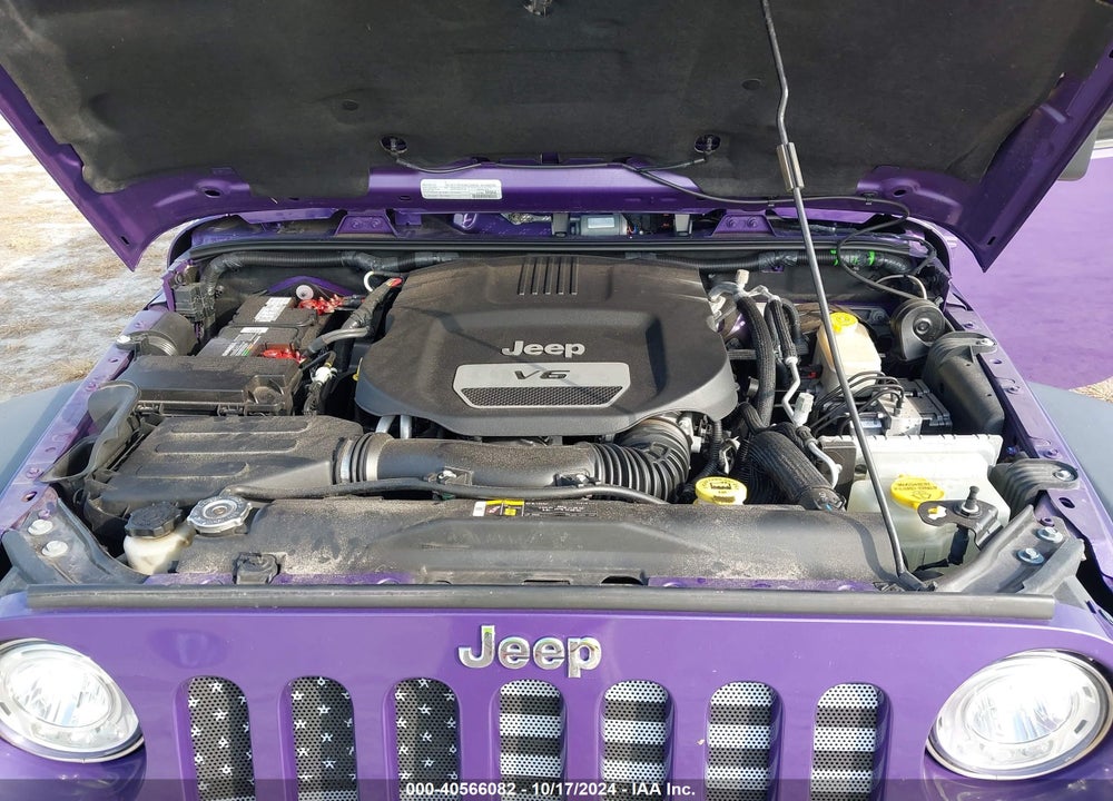 2017 ANGLER JEEP WR UNLIMITED RUBICON 4X4 VIN: 1C4HJWFG0HL580092