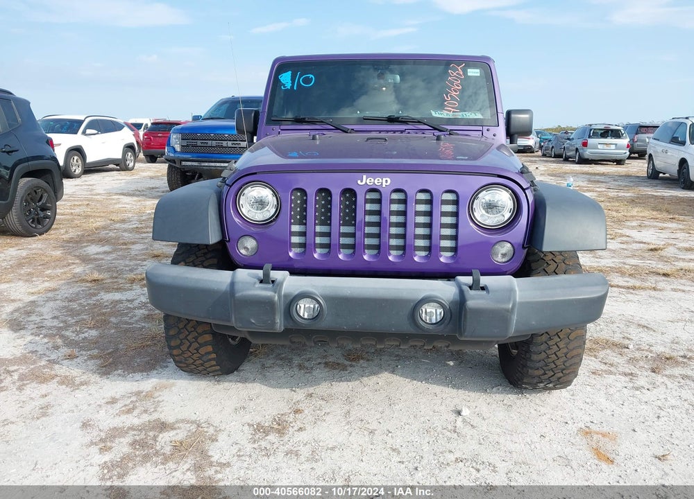 2017 ANGLER JEEP WR UNLIMITED RUBICON 4X4 VIN: 1C4HJWFG0HL580092