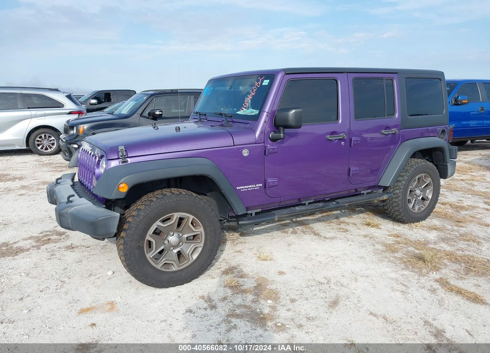 2017 ANGLER JEEP WR UNLIMITED RUBICON 4X4 VIN: 1C4HJWFG0HL580092