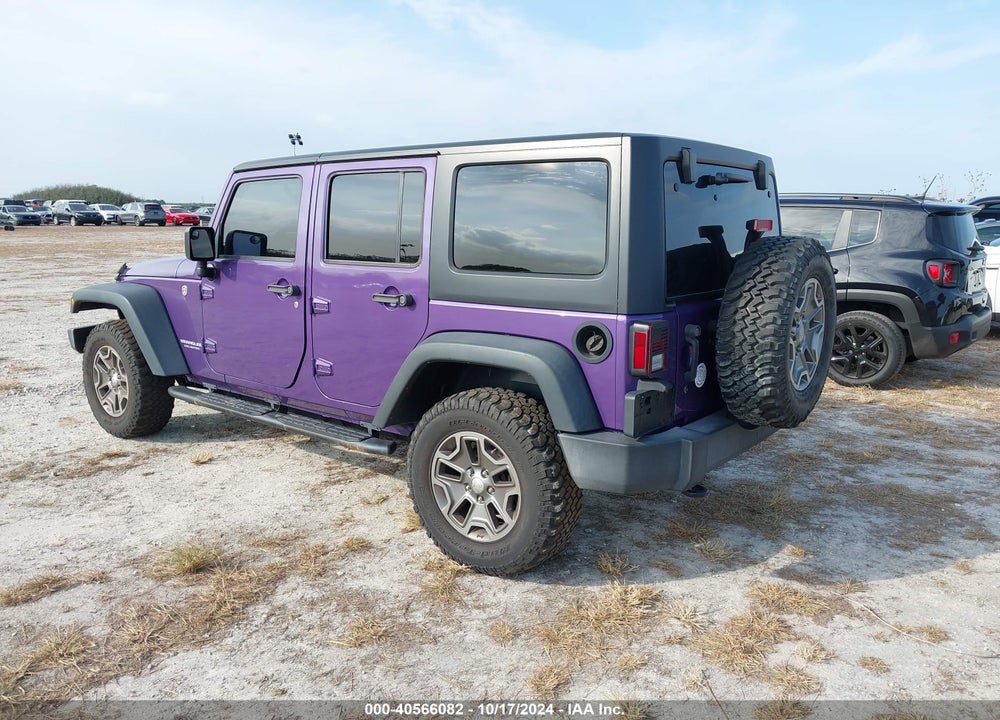 2017 ANGLER JEEP WR UNLIMITED RUBICON 4X4 VIN: 1C4HJWFG0HL580092