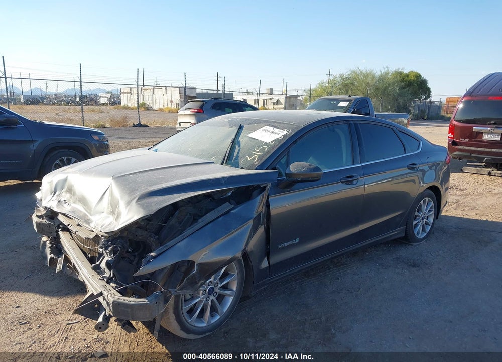 2017 FORD FUSION HYBRID VIN: 3FA6P0LU3HR315283