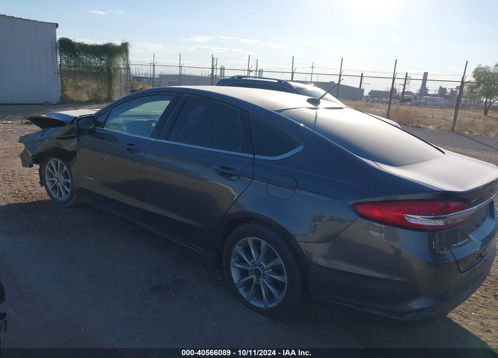 2017 FORD FUSION HYBRID VIN: 3FA6P0LU3HR315283