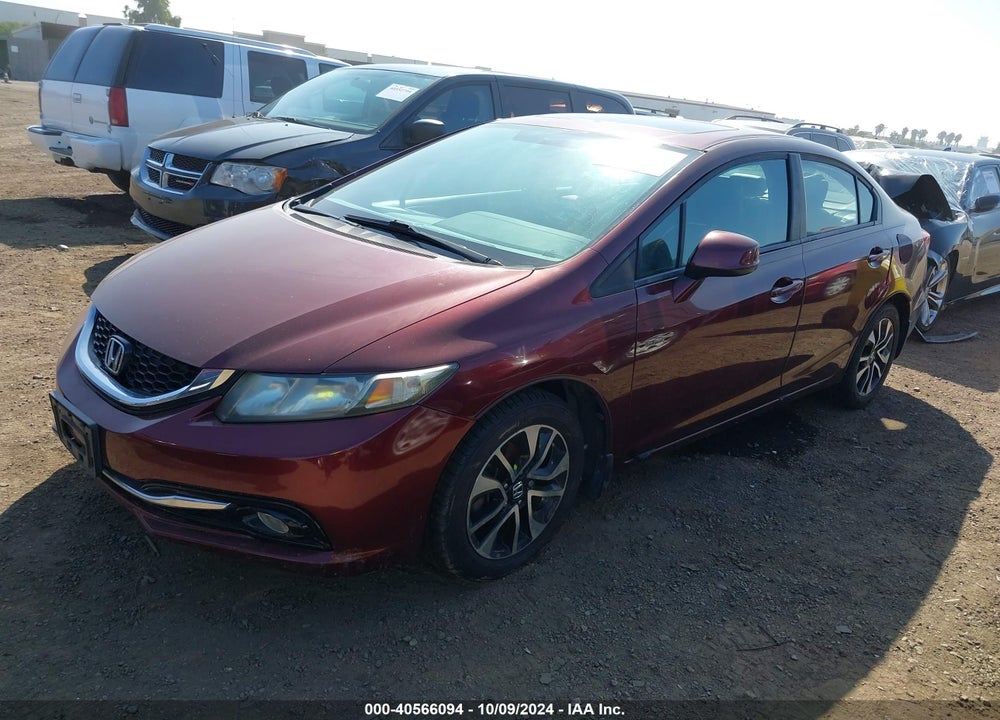 2013 HONDA CIVIC EX-L VIN: 19XFB2F94DE271128