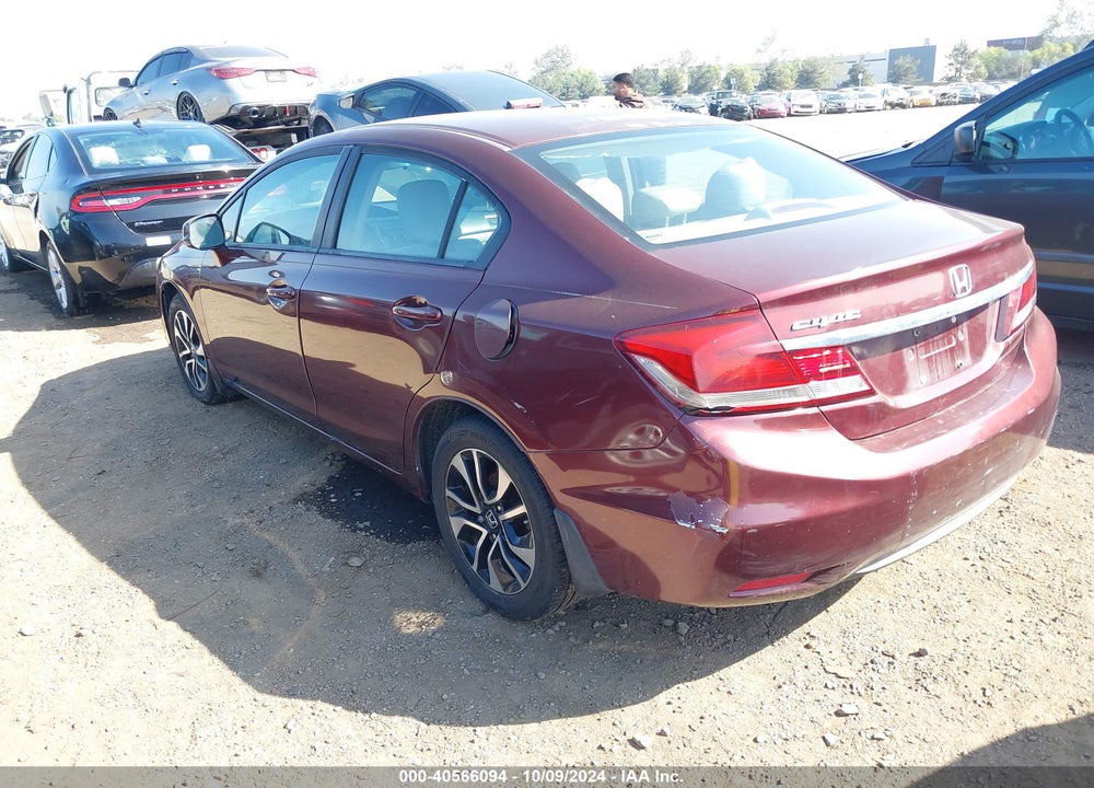 2013 HONDA CIVIC EX-L VIN: 19XFB2F94DE271128