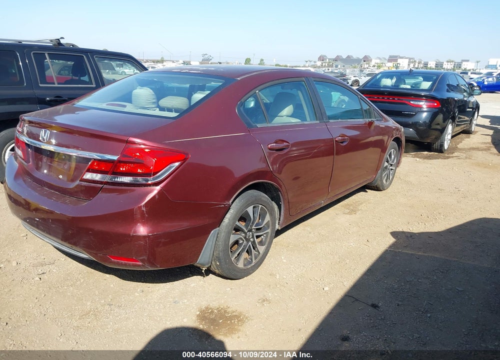 2013 HONDA CIVIC EX-L VIN: 19XFB2F94DE271128