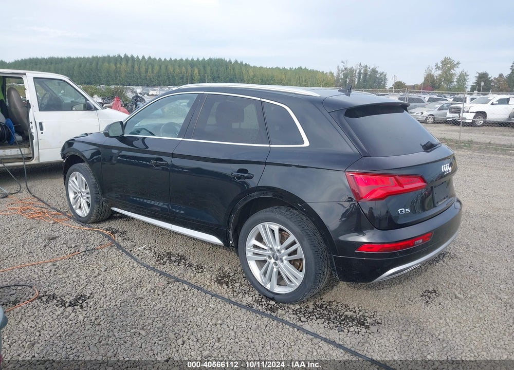 2018 AUDI Q5 2.0T PREMIUM/2.0T TECH PREMIUM VIN: WA1BNAFY2J2137390