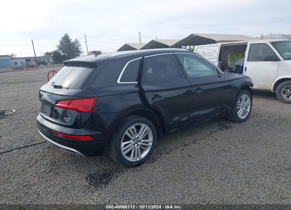2018 AUDI Q5 2.0T PREMIUM/2.0T TECH PREMIUM VIN: WA1BNAFY2J2137390