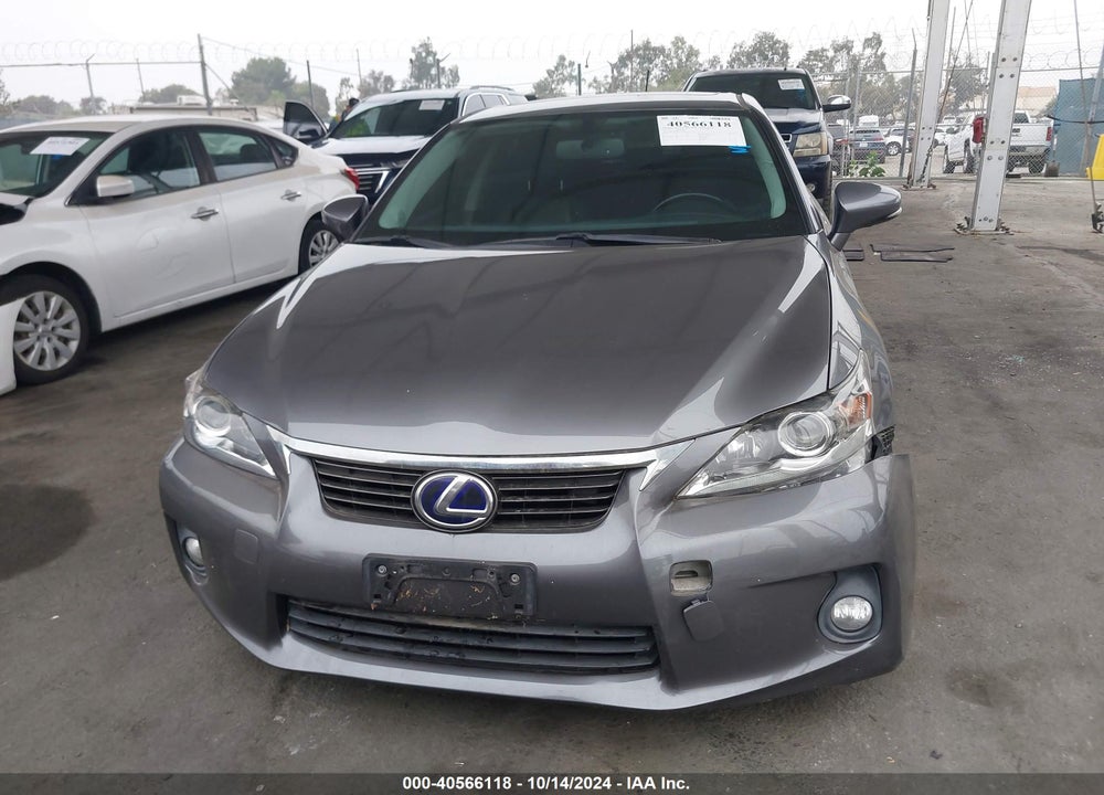 2013 LEXUS CT 200H VIN: JTHKD5BH6D2142813