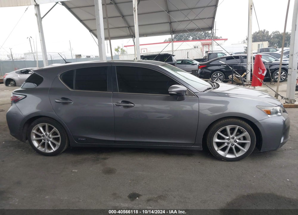 2013 LEXUS CT 200H VIN: JTHKD5BH6D2142813