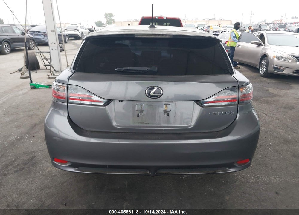 2013 LEXUS CT 200H VIN: JTHKD5BH6D2142813