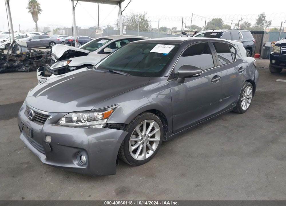 2013 LEXUS CT 200H VIN: JTHKD5BH6D2142813