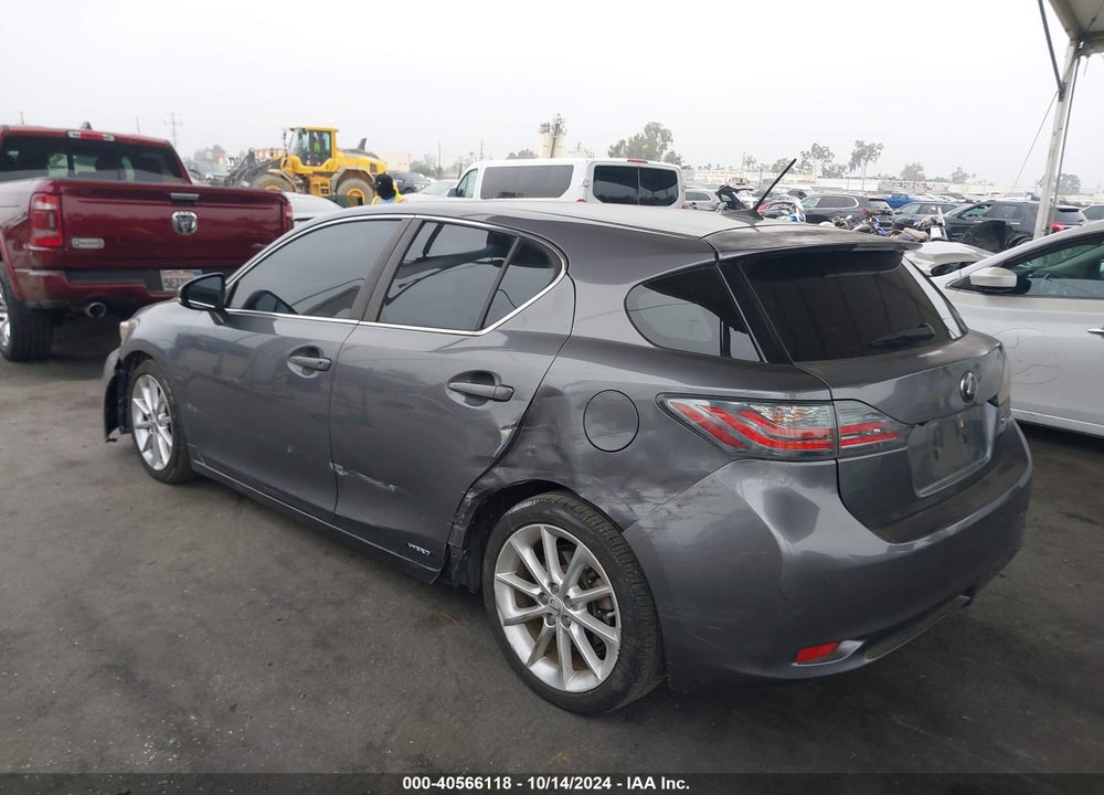 2013 LEXUS CT 200H VIN: JTHKD5BH6D2142813