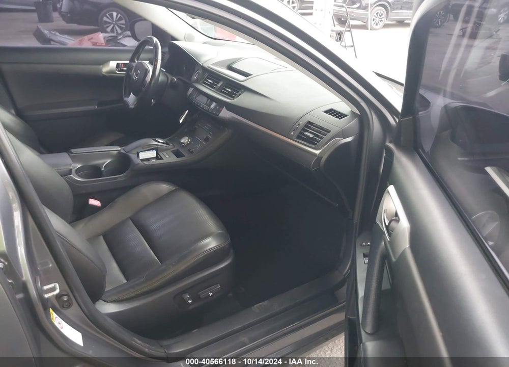 2013 LEXUS CT 200H VIN: JTHKD5BH6D2142813
