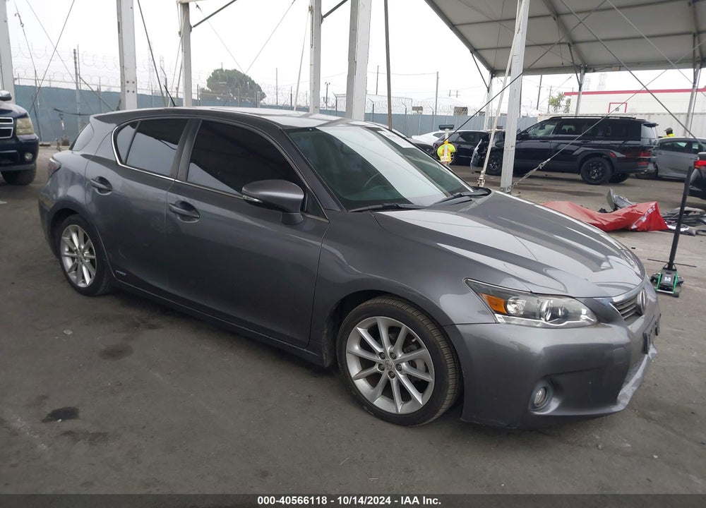 2013 LEXUS CT 200H VIN: JTHKD5BH6D2142813