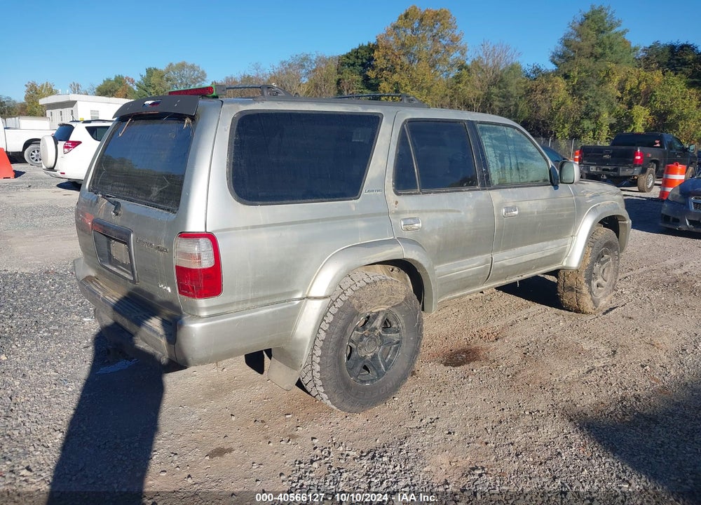 2000 TOYOTA 4RUNNER LIMITED V6 VIN: JT3HN87R7Y0272973