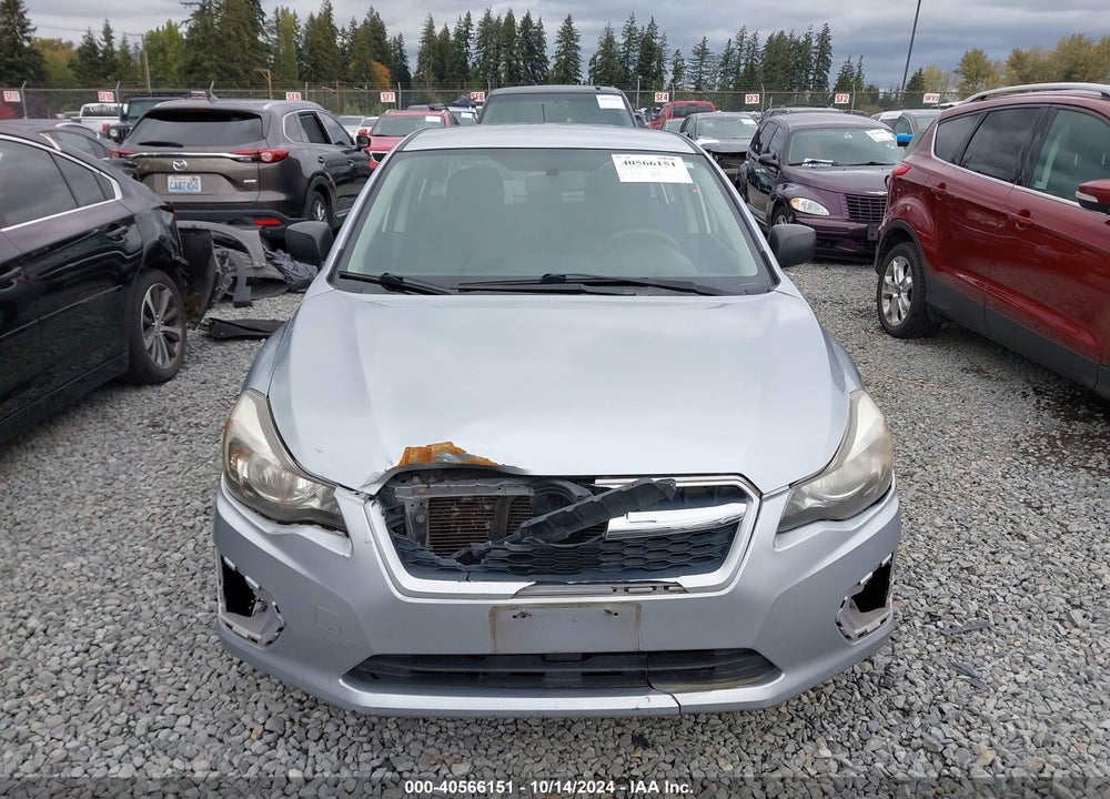 2013 SUBARU IMPREZA 2.0I VIN: JF1GJAA65DH033013