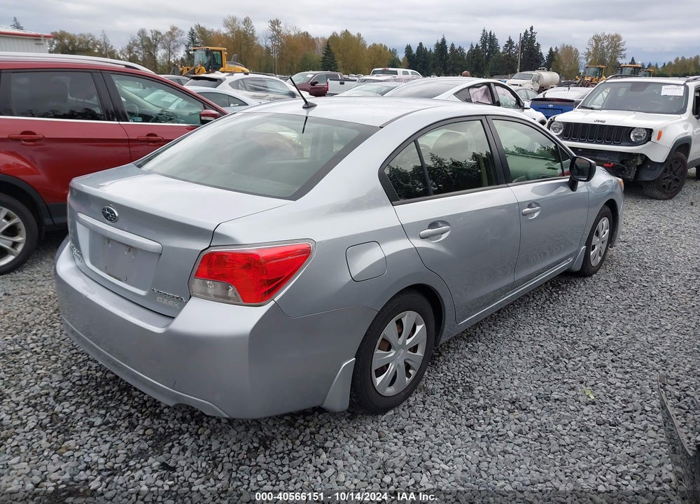 2013 SUBARU IMPREZA 2.0I VIN: JF1GJAA65DH033013