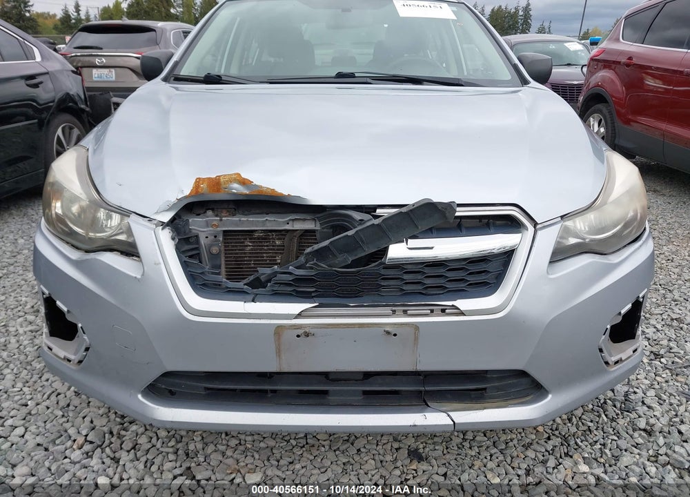 2013 SUBARU IMPREZA 2.0I VIN: JF1GJAA65DH033013