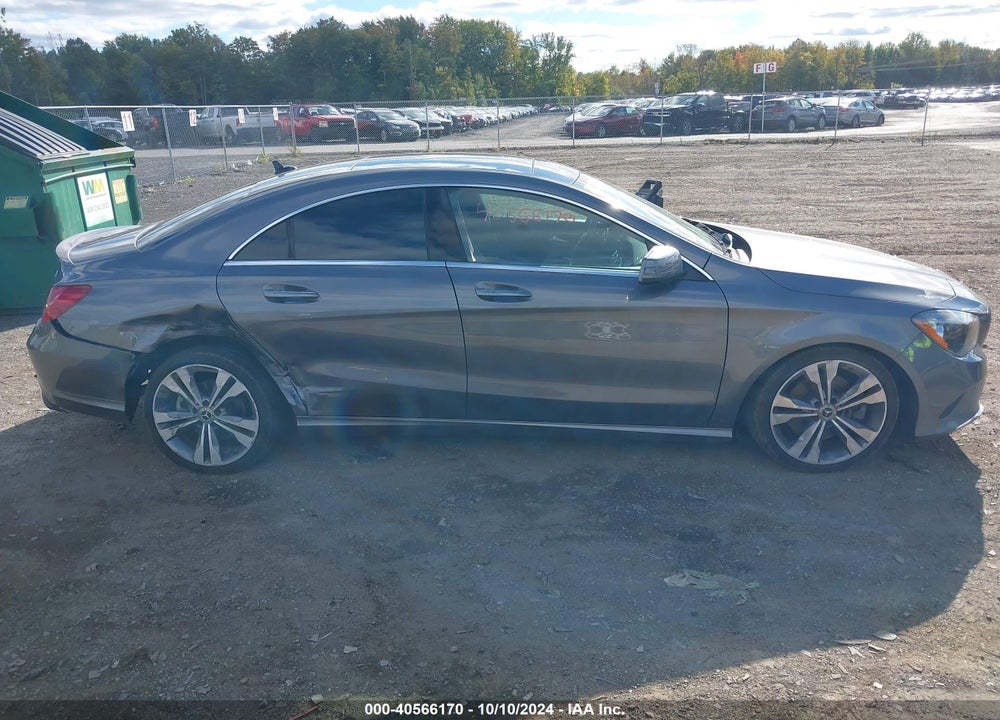 2018 MERCEDES-BENZ CLA 250 4MATIC VIN: WDDSJ4GB5JN650084