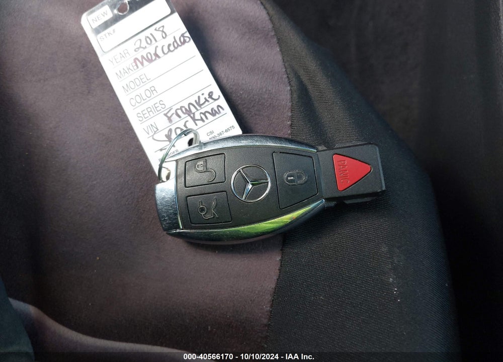 2018 MERCEDES-BENZ CLA 250 4MATIC VIN: WDDSJ4GB5JN650084