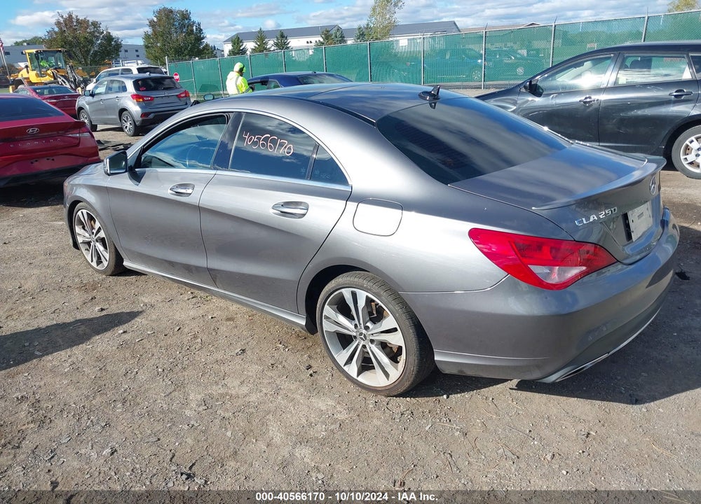 2018 MERCEDES-BENZ CLA 250 4MATIC VIN: WDDSJ4GB5JN650084