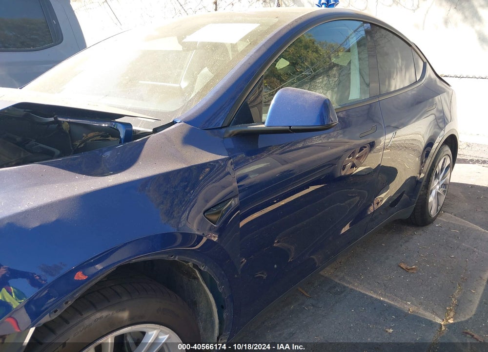 2021 TESLA MODEL Y LONG RANGE DUAL MOTOR ALL-WHEEL DRIVE VIN: 5YJYGDEE9MF279045