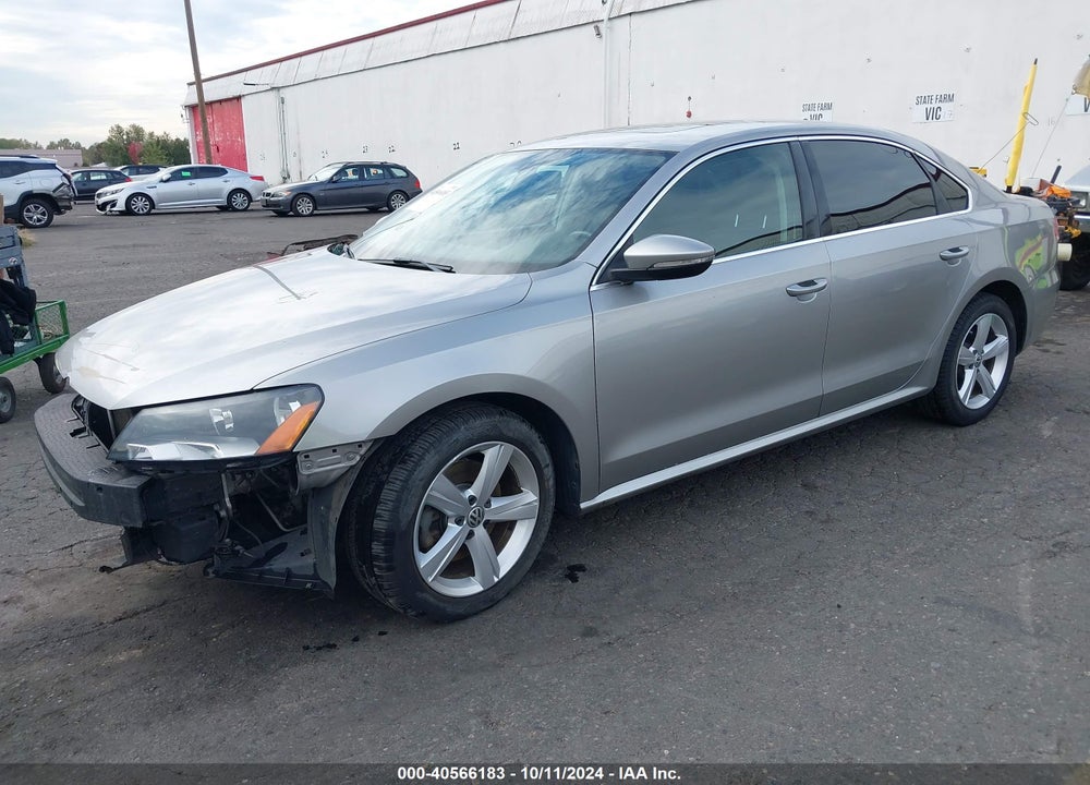 2012 VOLKSWAGEN PASSAT 2.5L SE VIN: 1VWBP7A36CC043926