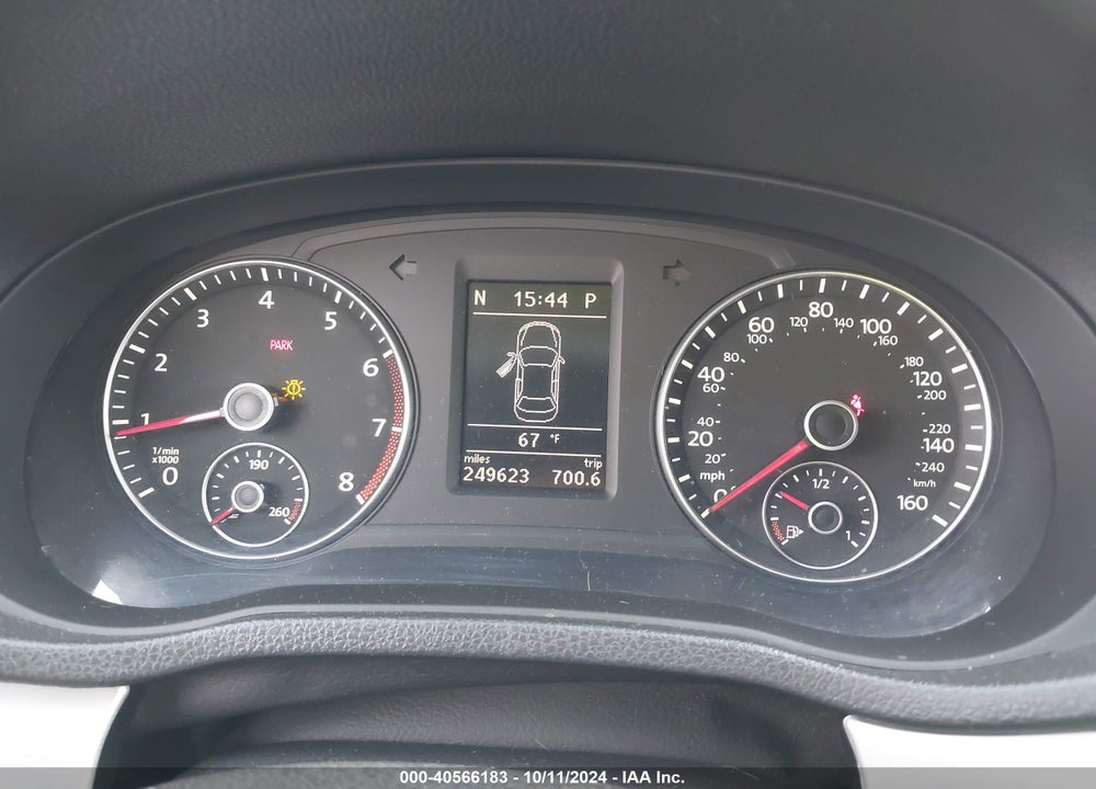 2012 VOLKSWAGEN PASSAT 2.5L SE VIN: 1VWBP7A36CC043926