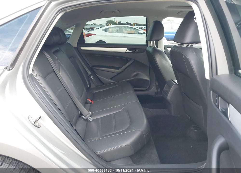 2012 VOLKSWAGEN PASSAT 2.5L SE VIN: 1VWBP7A36CC043926