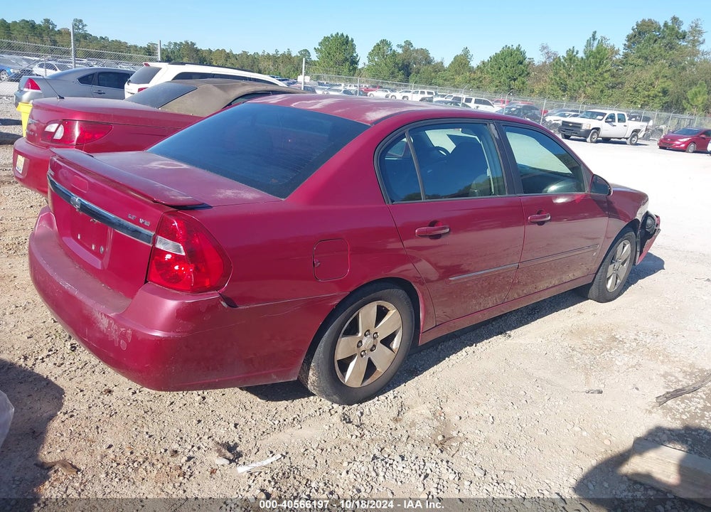 2006 CHEVROLET MALIBU LT VIN: 1G1ZT53856F128925