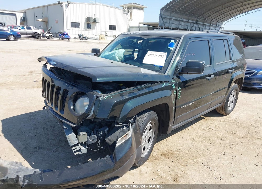 2013 JEEP PATRIOT SPORT VIN: 1C4NJPBA9DD186833