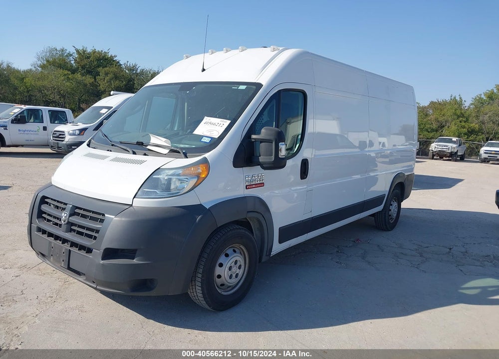 2018 RAM PROMASTER 2500 HIGH ROOF 159 WB VIN: 3C6TRVDG6JE140156