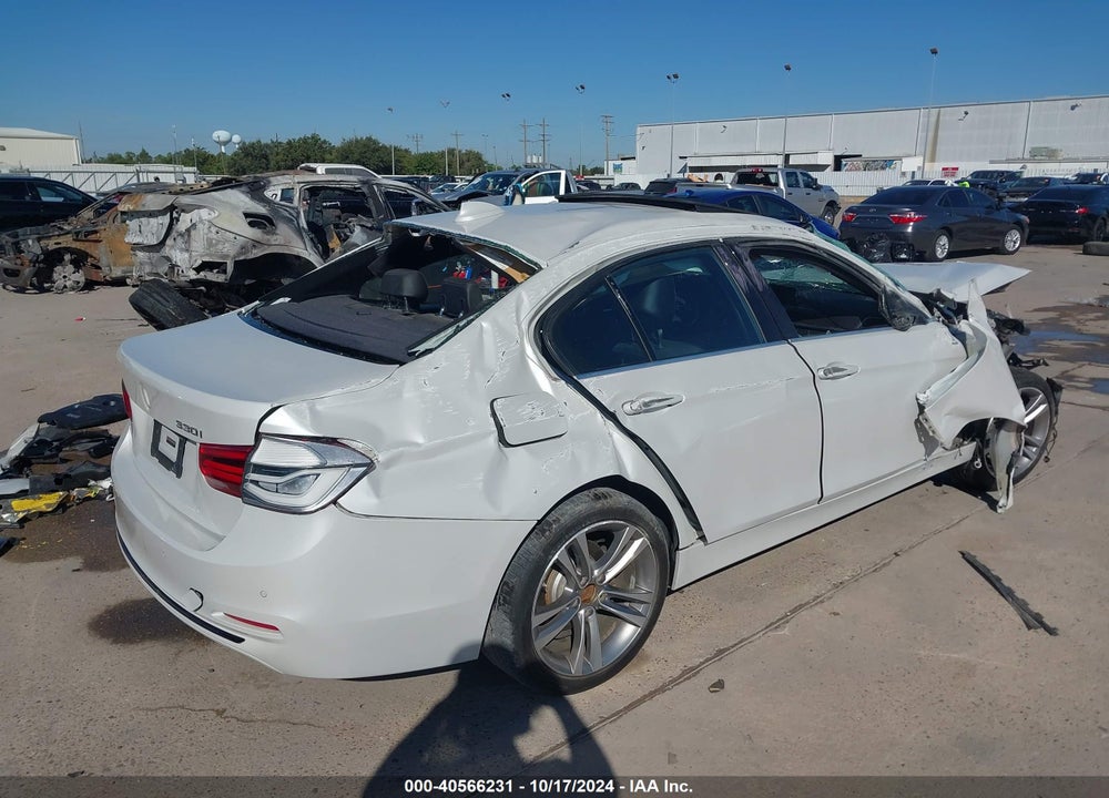 2017 BMW 330I VIN: WBA8B9G52HNU51638