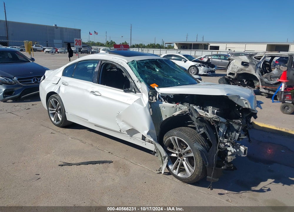 2017 BMW 330I VIN: WBA8B9G52HNU51638