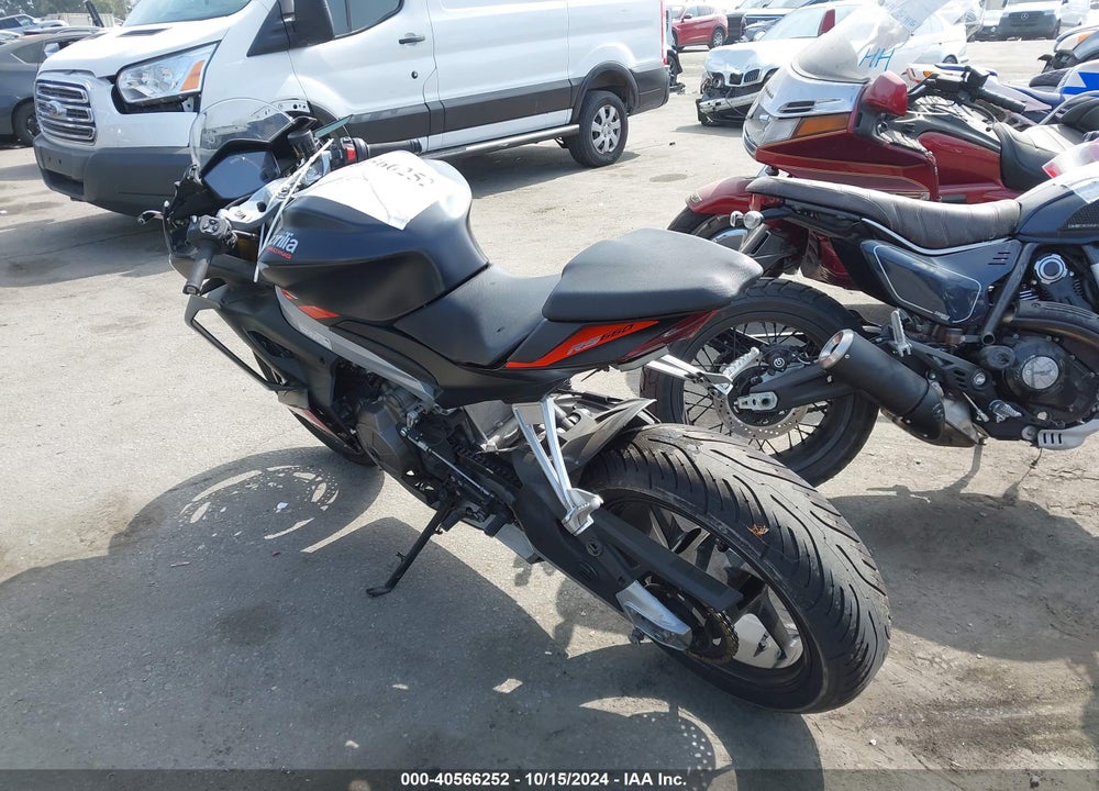 2023 APRILIA RS 660 VIN: ZD4KSUG01PS001015