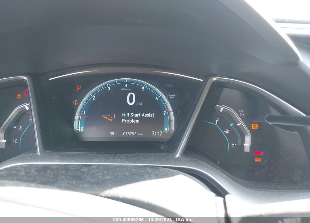2018 HONDA CIVIC EX VIN: 2HGFC2F76JH518968