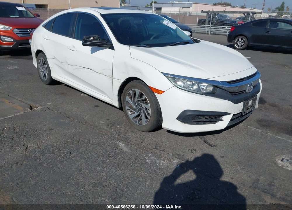 2018 HONDA CIVIC EX VIN: 2HGFC2F76JH518968
