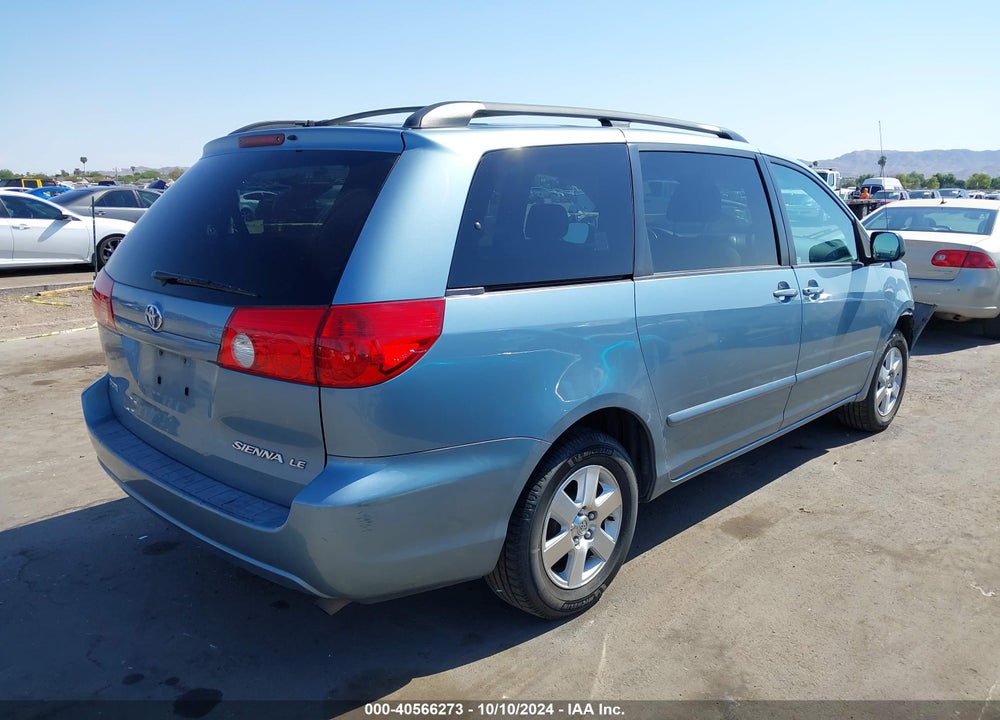 2006 TOYOTA SIENNA LE VIN: 5TDZA23C56S468107