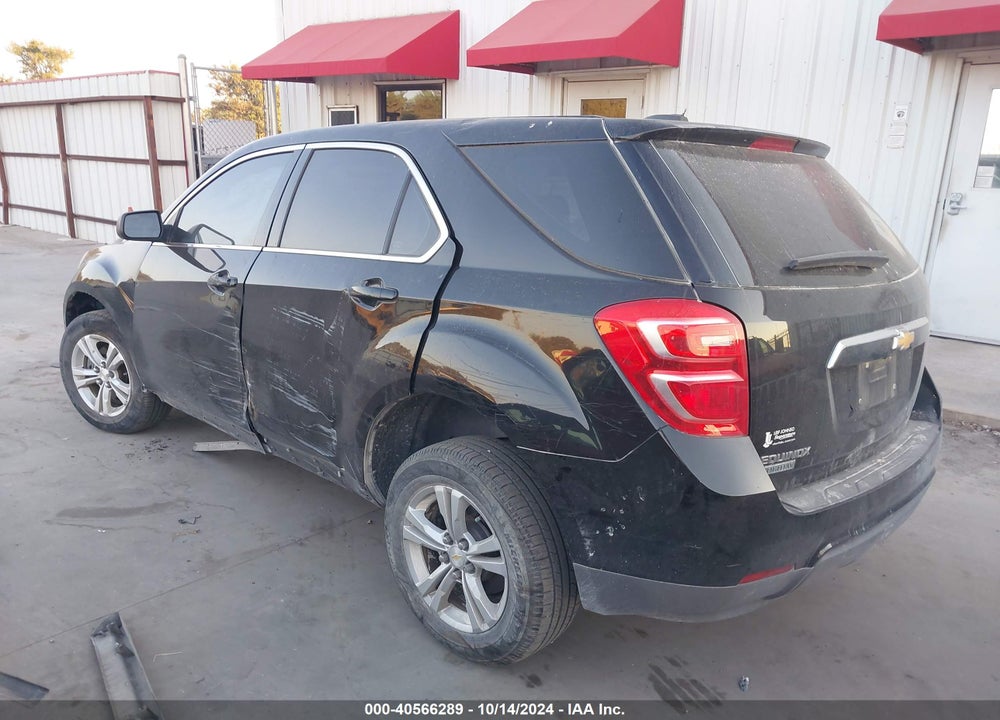 2017 CHEVROLET EQUINOX LS VIN: 2GNALBEK0H6113233