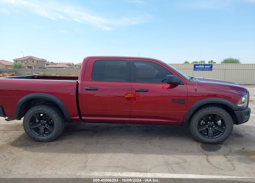 2024 RAM 1500 CLASSIC WARLOCK 4X2 5'7 BOX VIN: 1C6RR6LGXRS123810