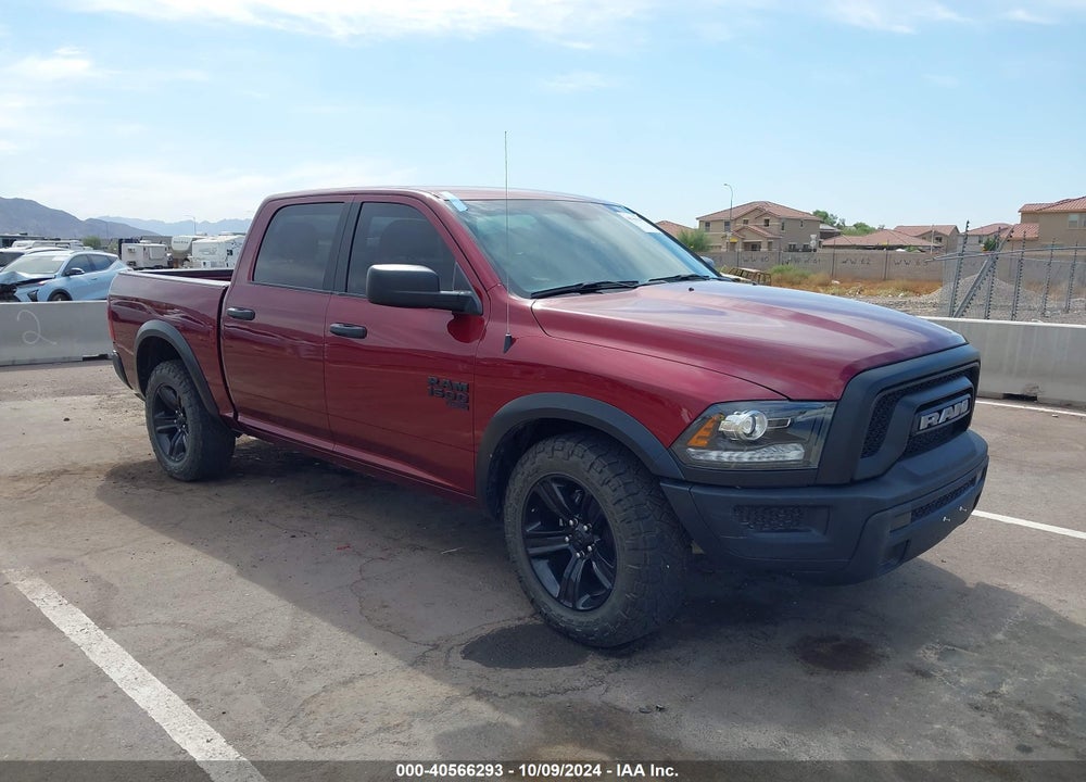 2024 RAM 1500 CLASSIC WARLOCK 4X2 5'7 BOX VIN: 1C6RR6LGXRS123810