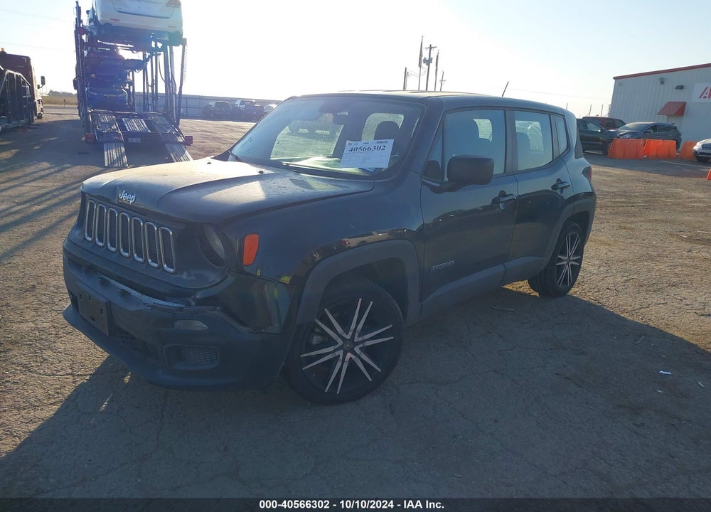 2016 JEEP RENEGADE SPORT VIN: ZACCJAAT7GPD40436