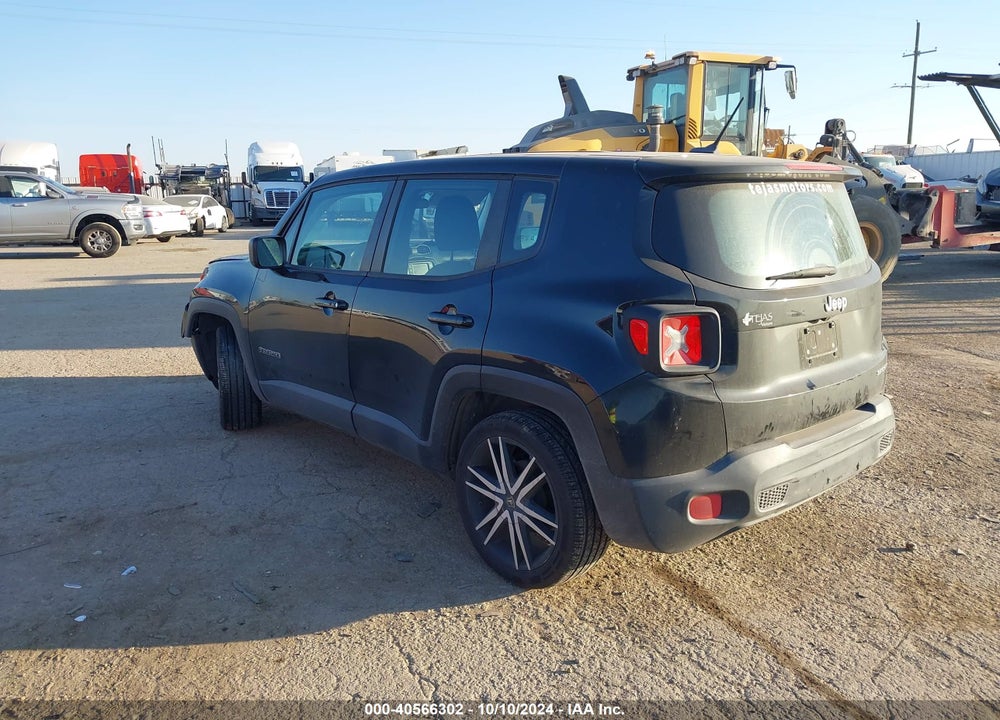 2016 JEEP RENEGADE SPORT VIN: ZACCJAAT7GPD40436