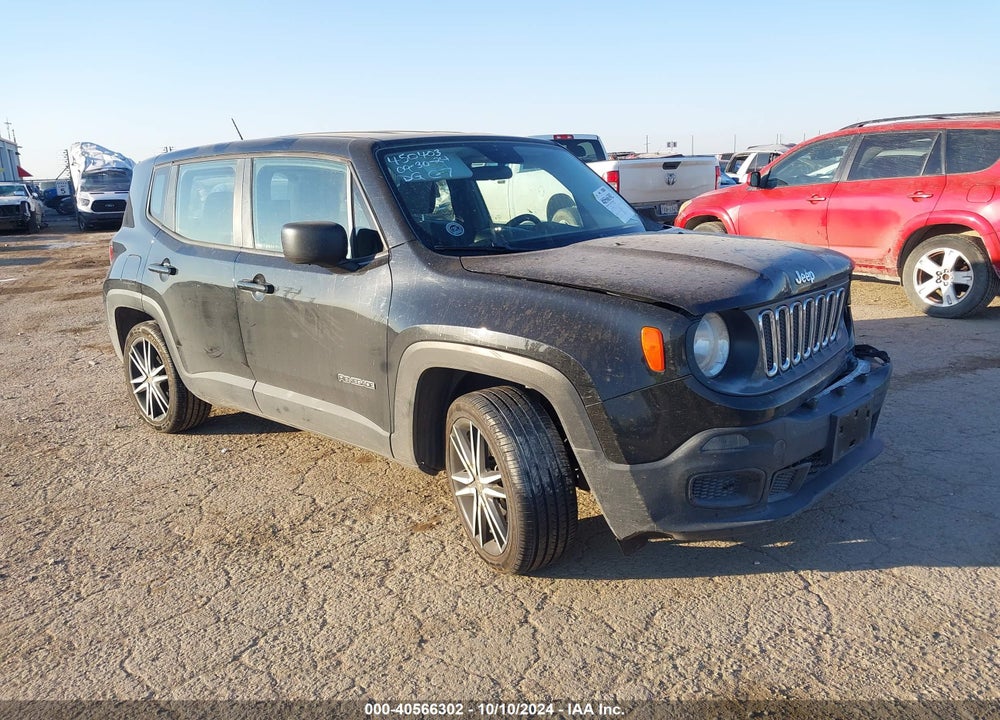 2016 JEEP RENEGADE SPORT VIN: ZACCJAAT7GPD40436