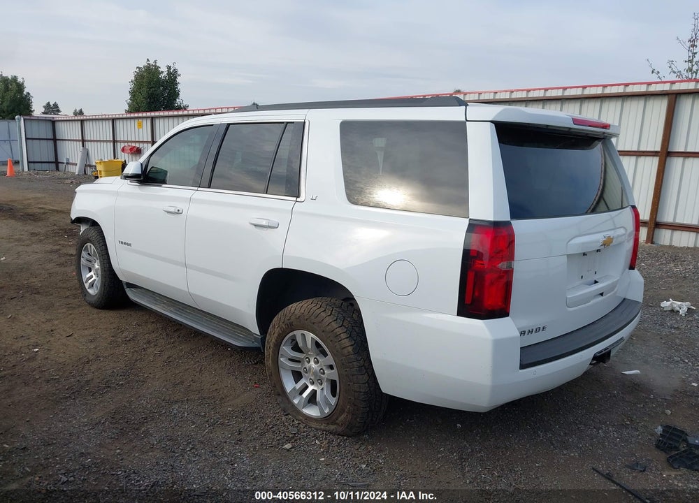 2017 CHEVROLET TAHOE LT VIN: 1GNSKBKC5HR394163