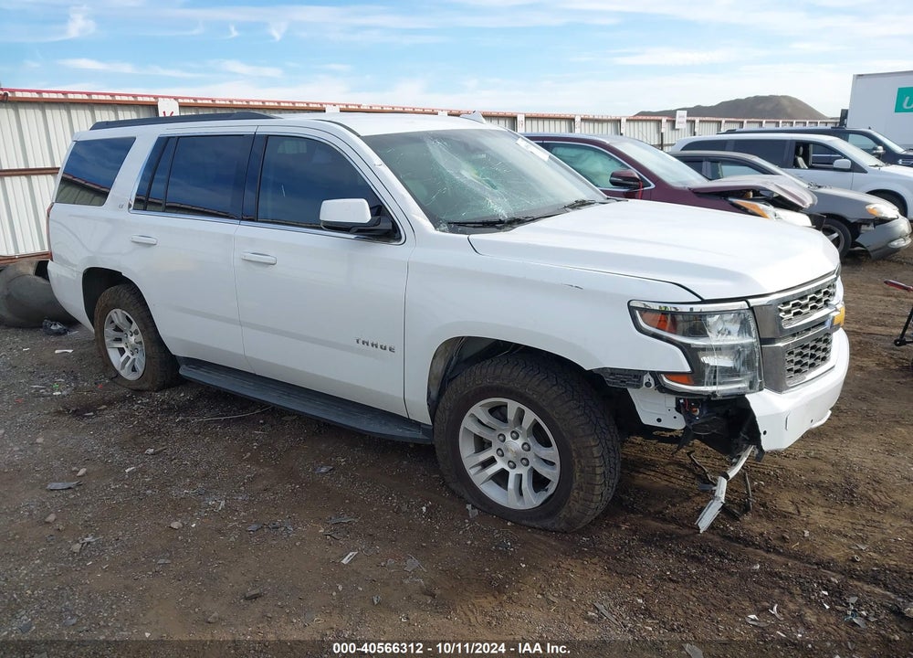 2017 CHEVROLET TAHOE LT VIN: 1GNSKBKC5HR394163