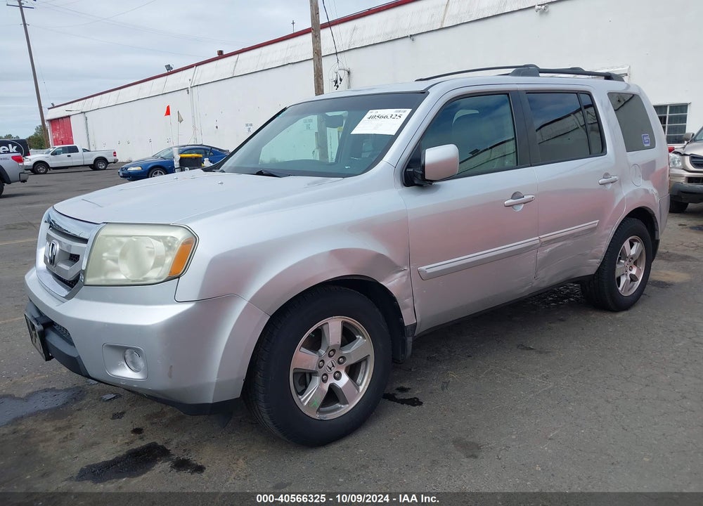 2009 HONDA PILOT EX-L VIN: 5FNYF48619B055878