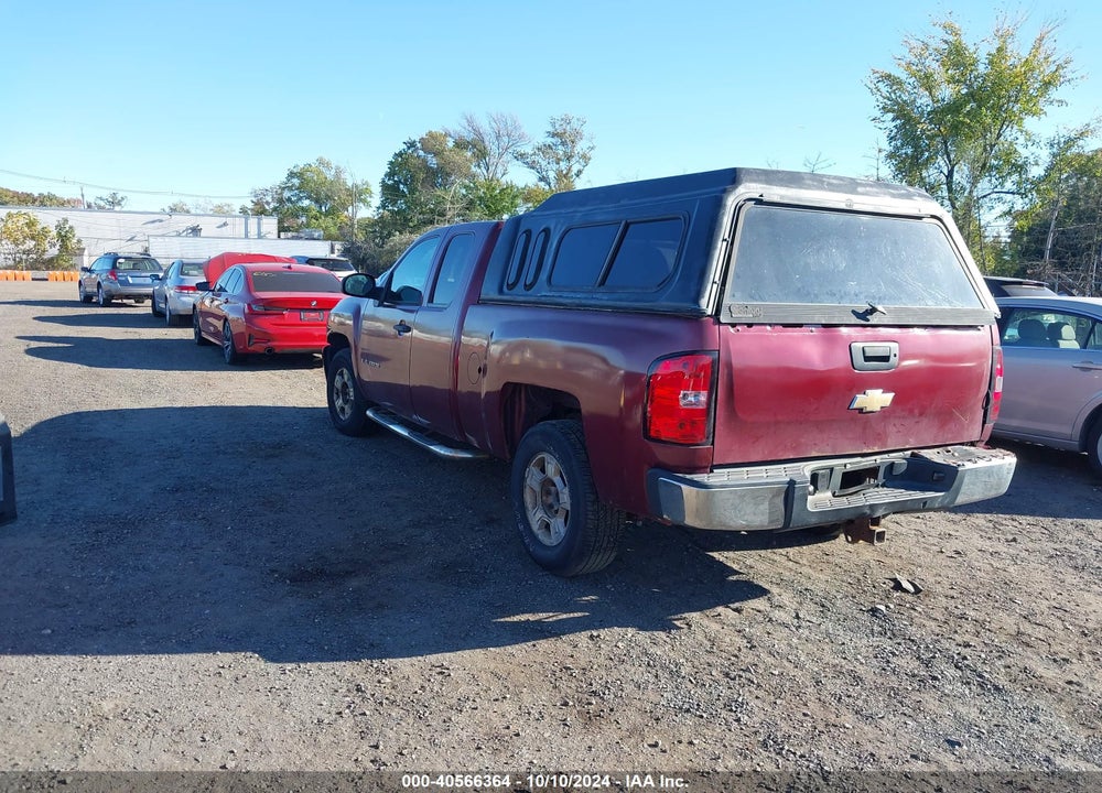 2009 CHEVROLET SILVERADO 1500 LT VIN: 1GCEK29029Z200207