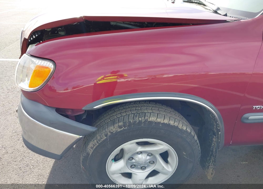 2002 TOYOTA TUNDRA SR5 V8 VIN: 5TBRT34172S259225